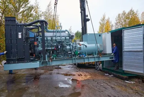 Two 1200 kW 10,5 kV containerized HV diesel gensets for a strategic site – фото 13 из 25