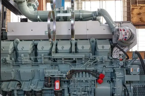 1200 kW Mitsubishi diesel genset with a 45000-liter reservoir for Botkin hospital in Moscow  – фото 12 из 15