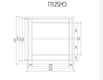 800 kW DG Perkins for Boksitogorsk alumina plant (RUSAL) – чертеж из проектной документации 3 из 5