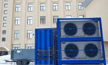 Контейнерный ЦОД для Санкт-Петербургского университета Государственной противопожарной службы МЧС России – фото 2 из 10