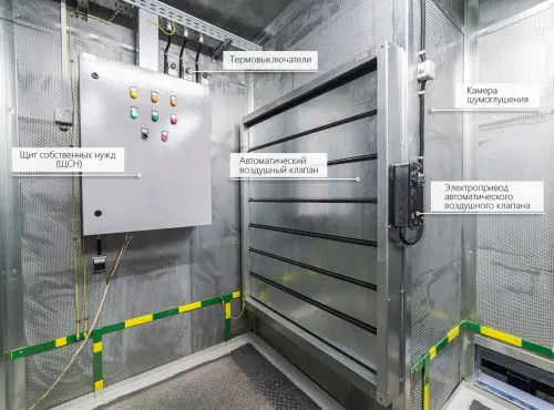 280 kW diesel generator on a container on the chassis and 60 kW UPS for Murmansk Administration building – фото 9 из 80