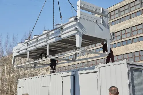 2547 kW containerized German MTU diesel genset for the NOVATEK gas company – фото 60 из 74