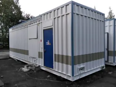 Два блок-контейнера для высоковольтного энергокомплекса в Усть-Луге – фото 3 из 10