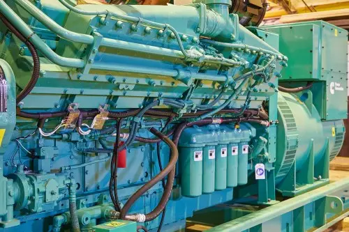 1200 kW Cummins C1675D5 containerized diesel genset with reduced noise level for Petrovax pharmaceutical manufacturer  – фото 11 из 25