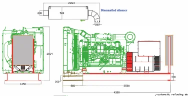 640 kW DG Cummins for a hoisting crane to Murmansk – чертеж из проектной документации 7 из 10