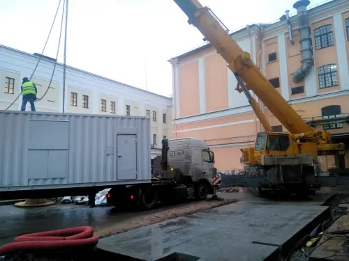 1 MW diesel genset with a voltage of 6,3 kV for a Goznak JSC branch in Saint Petersburg – фото 51 из 73