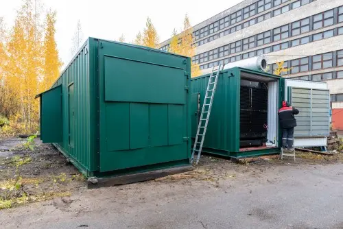 1200 kW two high-voltage diesel gensets in parallel with a 6,З kV switchgear for lumber production – фото 33 из 39