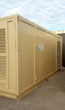 650 kW Doosan diesel genset for Gelendzhik Arena entertainment complex – фото 7 из 12