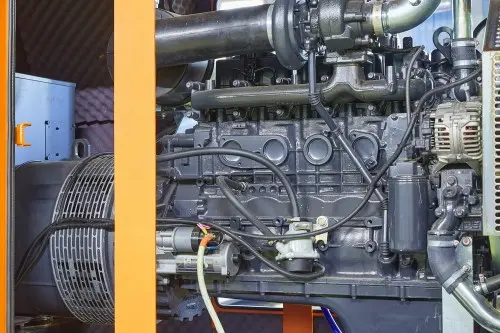 FPT GS NEF 125 diesel generator in a casing on a chassis for Kirishi Oil Refinery – фото 7 из 10