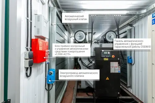 1200 kW two high-voltage diesel gensets in parallel with a 6,З kV switchgear for lumber production – фото 6 из 39