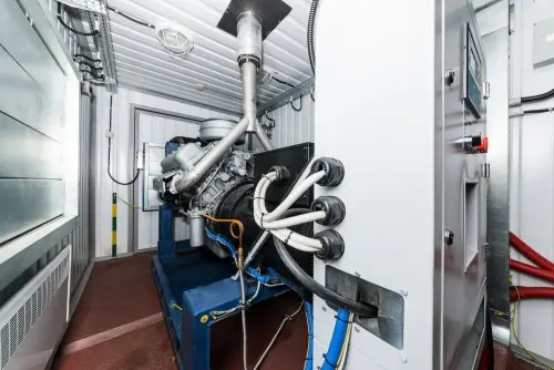 100 kW diesel generator set on a YAMZ engine for Vyborg television and broadcasting shop of the Russian television and broadcasting network – фото 51 из 65