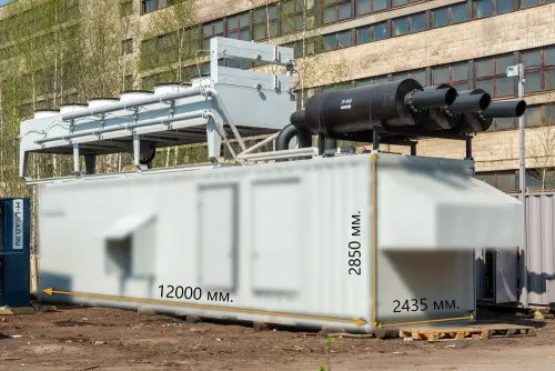 2547 kW containerized German MTU diesel genset for the NOVATEK gas company – фото 14 из 74