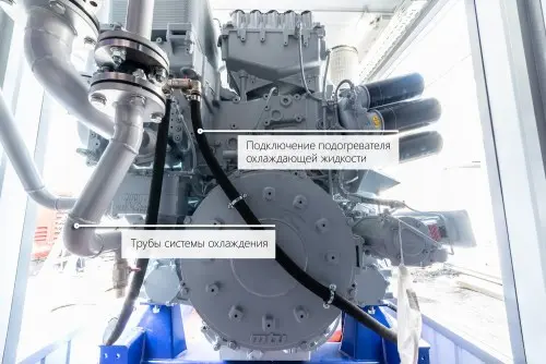 2547 kW containerized German MTU diesel genset for the NOVATEK gas company – фото 29 из 74