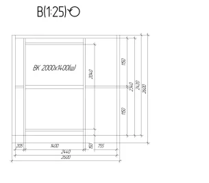 800 kW DG Perkins for Boksitogorsk alumina plant (RUSAL) – чертеж из проектной документации 4 из 5