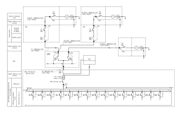 Three diesel generator sets in parallel for an oil field in Yakutia – чертеж из проектной документации 4 из 6
