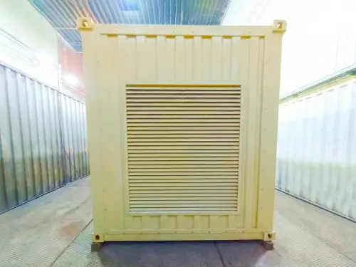 Delivery of a block container for the placement of a DGS, with packaging of a 720 kW toll DGS – фото 6 из 13