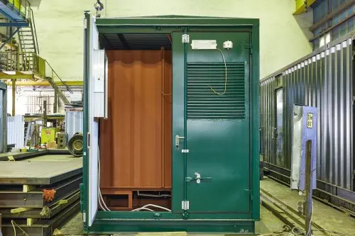 Two 1200 kW 10,5 kV containerized HV diesel gensets for a strategic site – фото 9 из 25