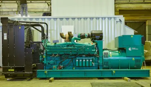 1200 kW Cummins C1675D5 containerized diesel genset with reduced noise level for Petrovax pharmaceutical manufacturer  – фото 7 из 25