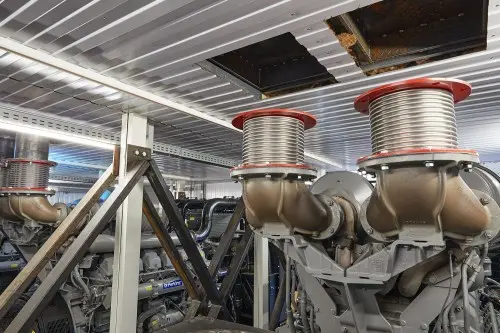 Autonomous generating center (AGC) consisting of three diesel generators with a total capacity of 3600 kW for the Wildberries warehouse complex – фото 38 из 95