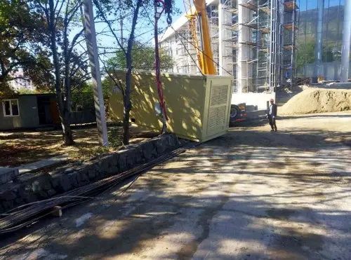 650 kW Doosan diesel genset for Gelendzhik Arena entertainment complex – фото 12 из 12