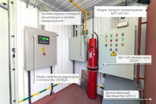 2547 kW containerized German MTU diesel genset for the NOVATEK gas company – фото 35 из 74