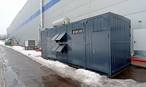 1 MW diesel genset for Artfruit berry distributor warehouses – фото 38 из 39