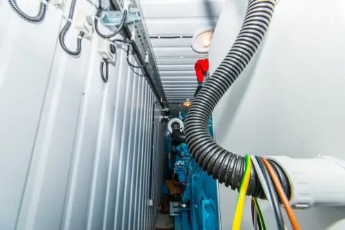 1200 kW containerized diesel genset for a Kabardino-Balkar perinatal center – фото 27 из 40