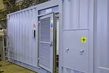 Цельносварной контейнер для размещения газотурбинной электростанции АЭС-2500 – фото 5 из 10