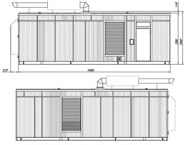 Два блок-контейнера для высоковольтного энергокомплекса в Усть-Луге – фото 9 из 10
