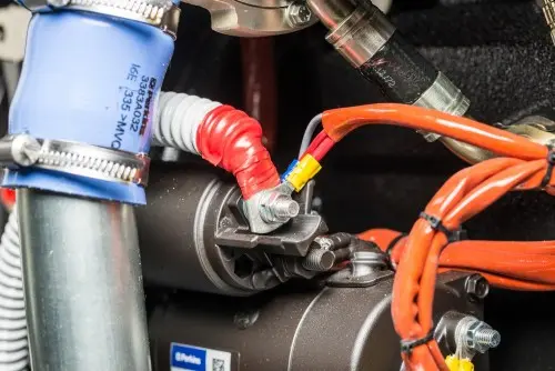 80 kW enclosed diesel generator set for Western High-Speed Diameter in Petersburg – фото 25 из 35