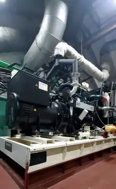 320 kW diesel genset with a heat-exchange unit and heat recovery for Baikonur Cosmodrome – фото 8 из 15