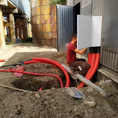 DGS of 50/400/520/1200 kW, installation of foundations, laying of a cable route, modernization of VRU-3/RU-04 and automation for Kaliningradteploset – фото 58 из 72