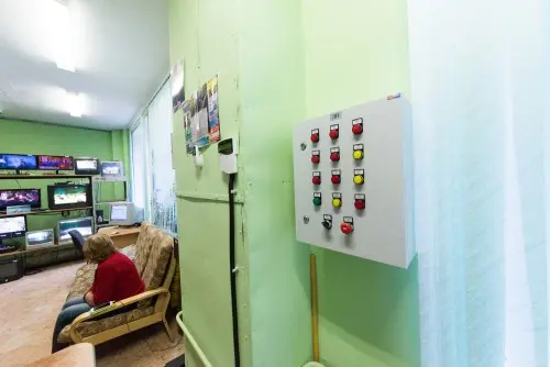 100 kW diesel generator set on a YAMZ engine for Vyborg television and broadcasting shop of the Russian television and broadcasting network – фото 44 из 65