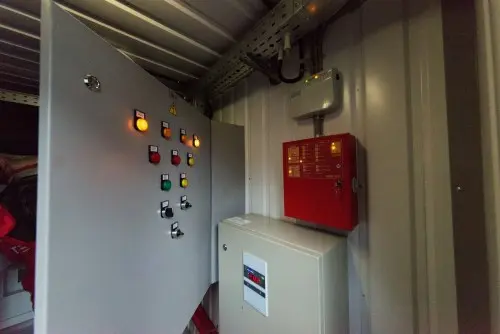 100 kW diesel generator set on a YAMZ engine for Vyborg television and broadcasting shop of the Russian television and broadcasting network – фото 45 из 65