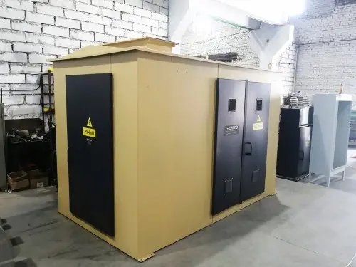 160 kVA packaged transformer substation and TMG-160/6-0,4 kV transformer for Cosmos Segezha hotel in Karelia – фото 10 из 13