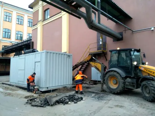1 MW diesel genset with a voltage of 6,3 kV for a Goznak JSC branch in Saint Petersburg – фото 60 из 73