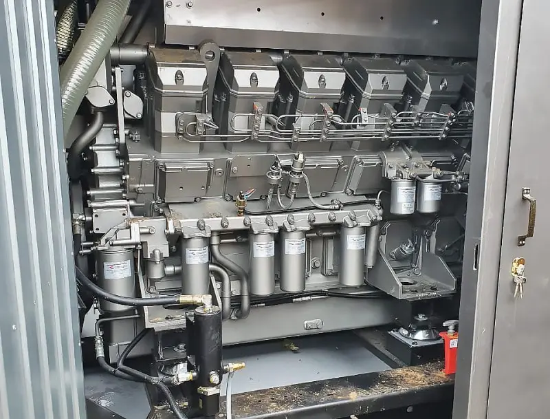 1500 kW containerized diesel genset for a Mosvodokanal pump station