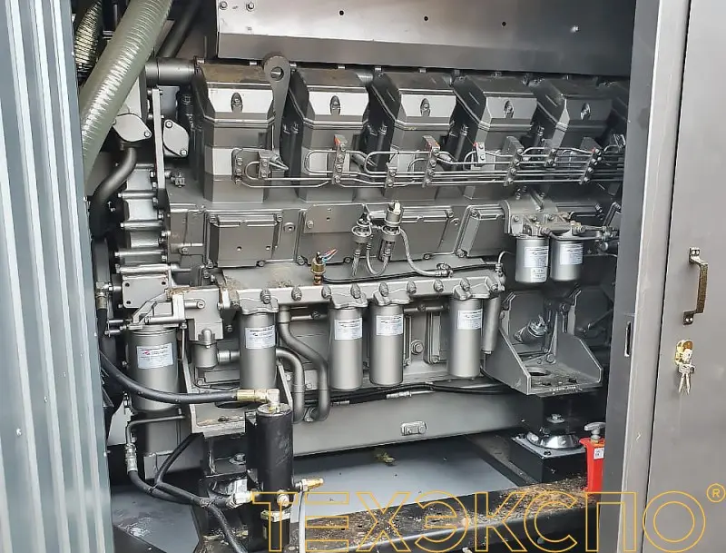 1500 kW containerized diesel genset for a Mosvodokanal pump station