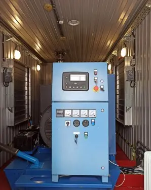 320 kW slid-mounted DG for the Baikal-GVD neutrino telescope (astronomical studies of Joint Institute for Nuclear Research) – фото 9 из 27