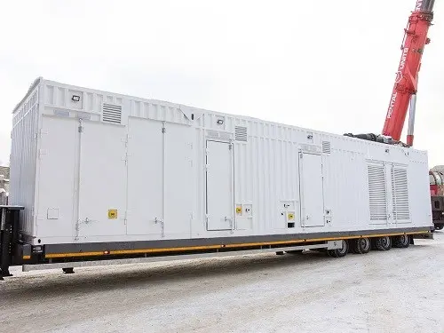 Supply of 6.6 MW, 6 kV, commissioning works, installation supervision of DGS for a large industrial enterprise
