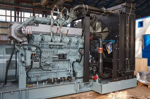 1200 kW Mitsubishi diesel genset with a 45000-liter reservoir for Botkin hospital in Moscow  – фото 7 из 15