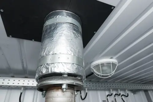 100 kW diesel generator set on a YAMZ engine for Vyborg television and broadcasting shop of the Russian television and broadcasting network – фото 54 из 65