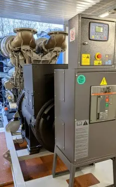 Autonomous generating center (AGC) consisting of three diesel generators with a total capacity of 3600 kW for the Wildberries warehouse complex – фото 21 из 95