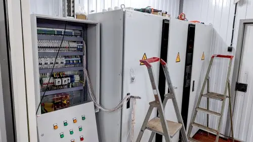 Autonomous generating center (AGC) consisting of three diesel generators with a total capacity of 3600 kW for the Wildberries warehouse complex – фото 8 из 95