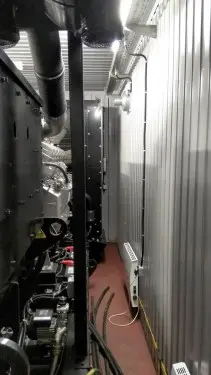 1 MW diesel genset with a voltage of 6,3 kV for a Goznak JSC branch in Saint Petersburg – фото 29 из 73