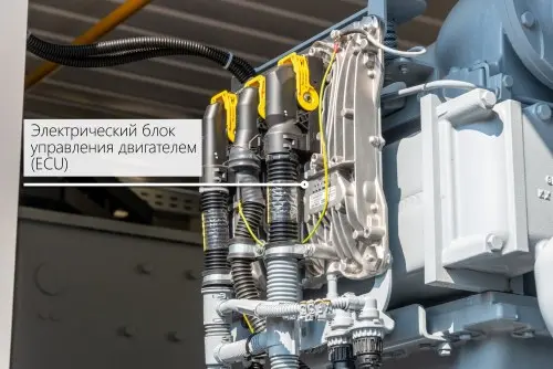 2547 kW containerized German MTU diesel genset for the NOVATEK gas company – фото 20 из 74