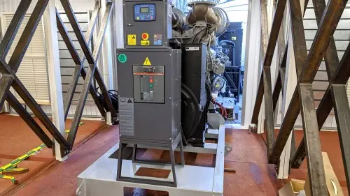 Autonomous generating center (AGC) consisting of three diesel generators with a total capacity of 3600 kW for the Wildberries warehouse complex – фото 20 из 95