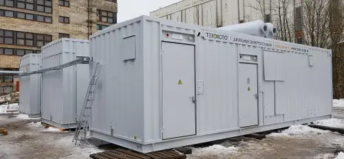 4 skid-mounted containers 12 meters each for the power supply of a driller in Siberia  – фото 11 из 21