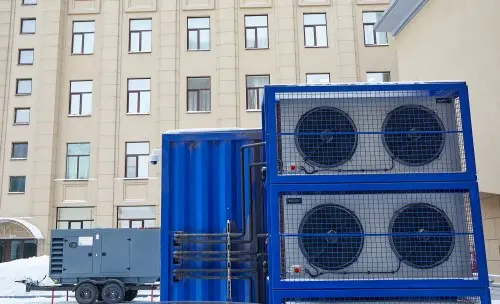 Containerized data processing center and 160 kW DG for Saint Petersburg University of the State Fire-Fighting Service of the Ministry of Emergency Situations of Russia – фото 20 из 21