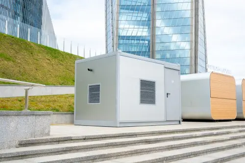 Supply of 32 kW generator set in a panel container «North» for a coffee shop in St. Petersburg (ETLON COFFEE LLC) – фото 7 из 26